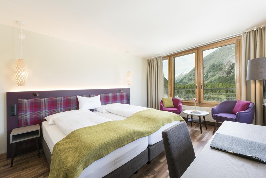 Hotel Allegra 3 Stern Superior Pontresina Exterior photo
