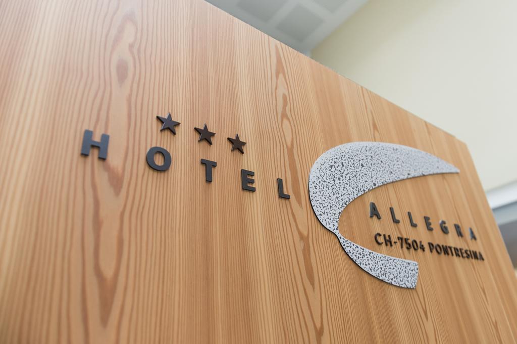 Hotel Allegra 3 Stern Superior Pontresina Exterior photo
